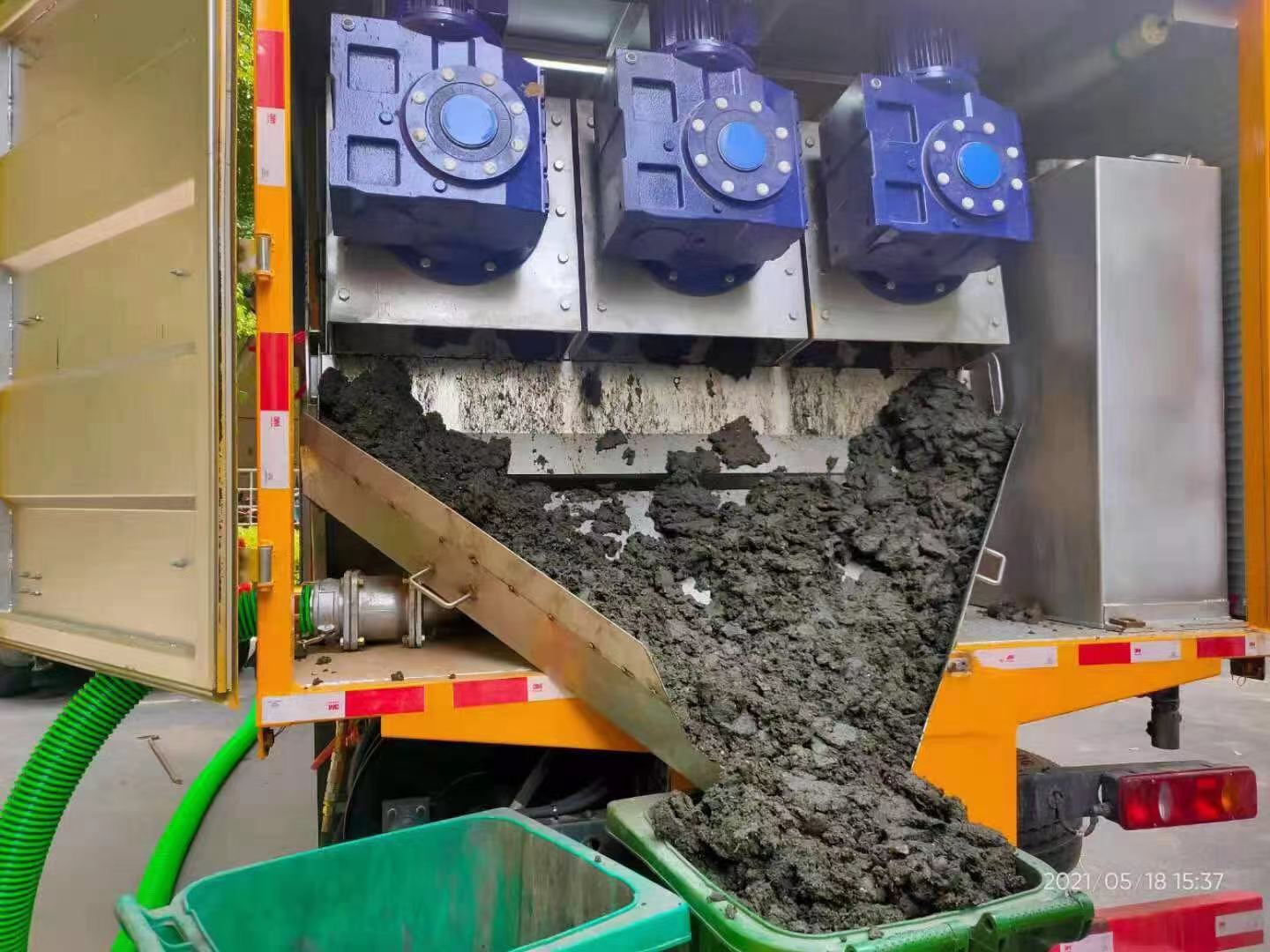 侯马化粪池清掏城市维护站-泥浆净化干湿分离处理